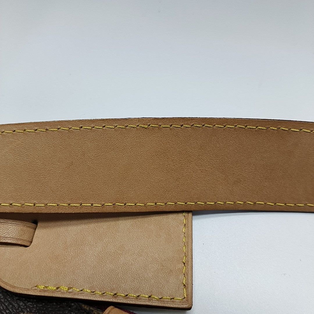 GRACEFUL TPM Monogram Coated Canvas Brown