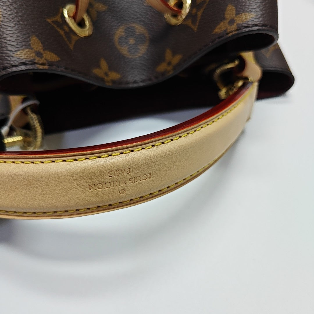 NÉONOÉ BB Monogram Coated Canvas Brown