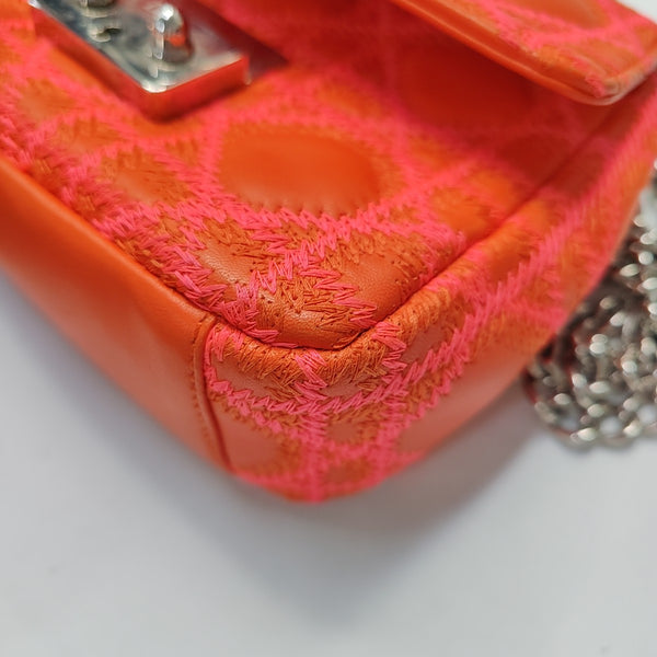 Miss Dior Cannage Calfskin Red