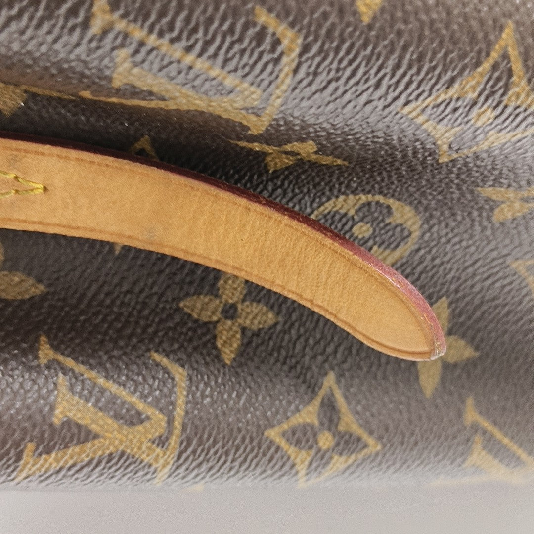 MONTAIGNE GM Monogram Coated Canvas Brown