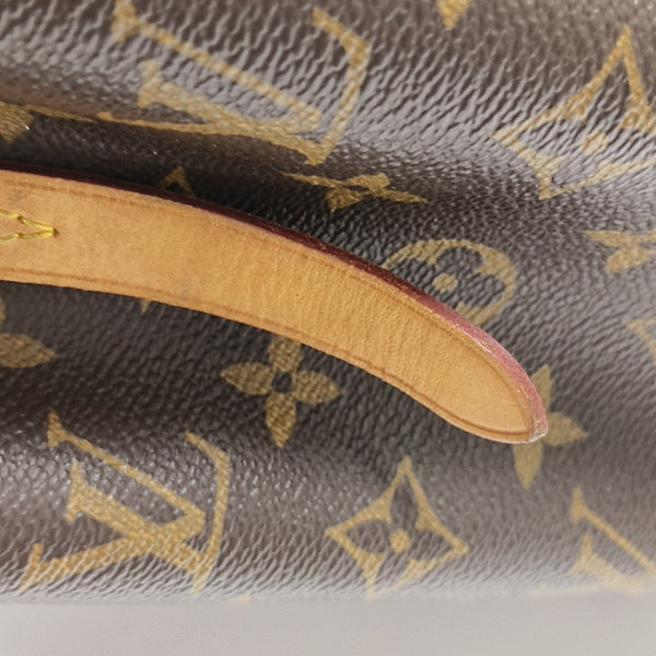 MONTAIGNE GM Monogram Coated Canvas Brown