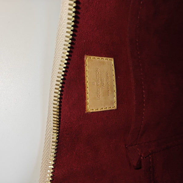 LV × TM GRETA Monogram Coated Canvas White