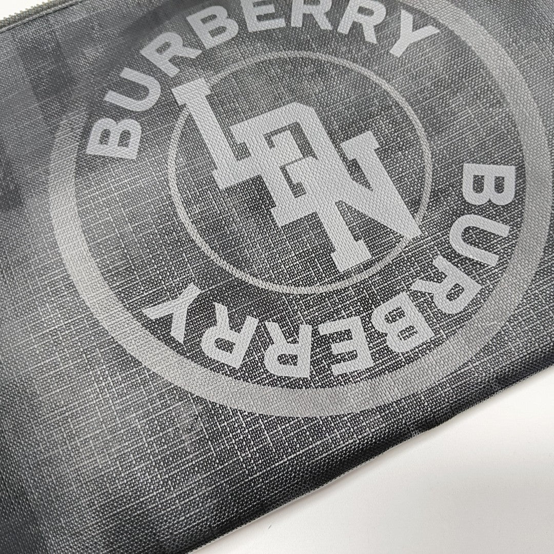 London Coated Canvas Gray