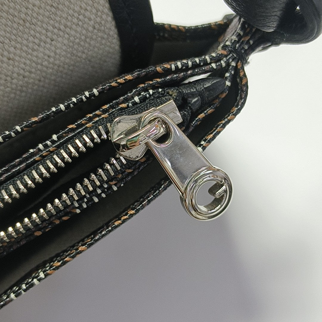 Plumet Coated Canvas Black