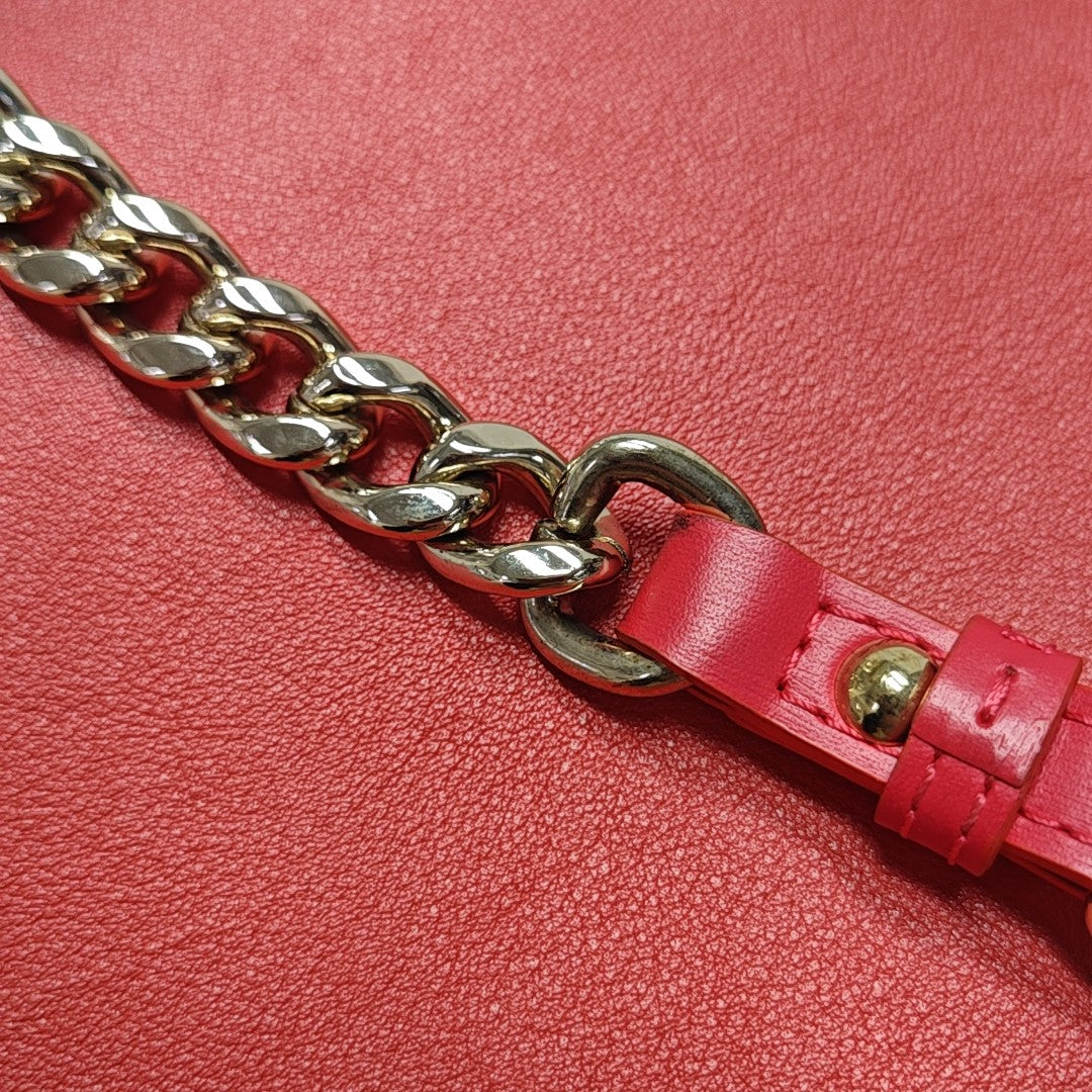 Tempête Small Calfskin Red