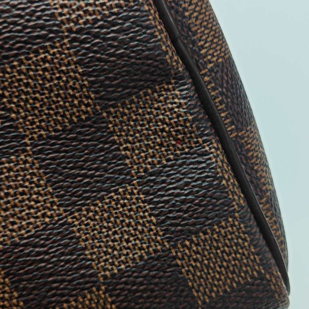 SPEEDY 25 Damier Ebene Coated Canvas Brown