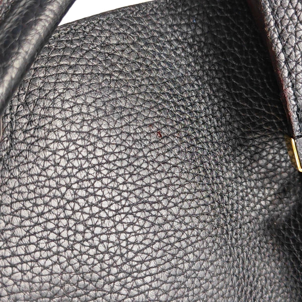 CAPUCINES GM Calfskin Black
