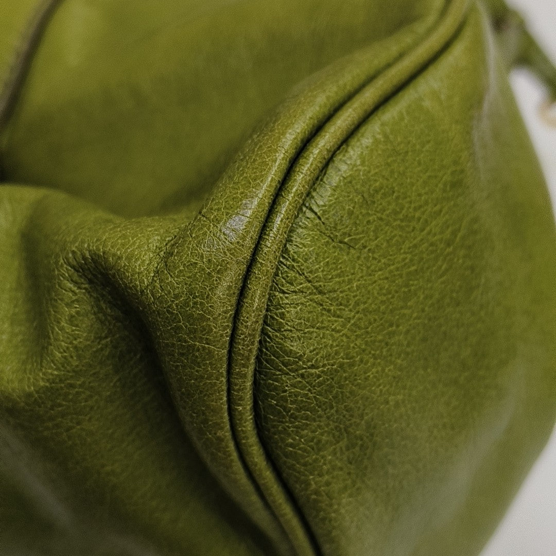 Vitello Calfskin Green