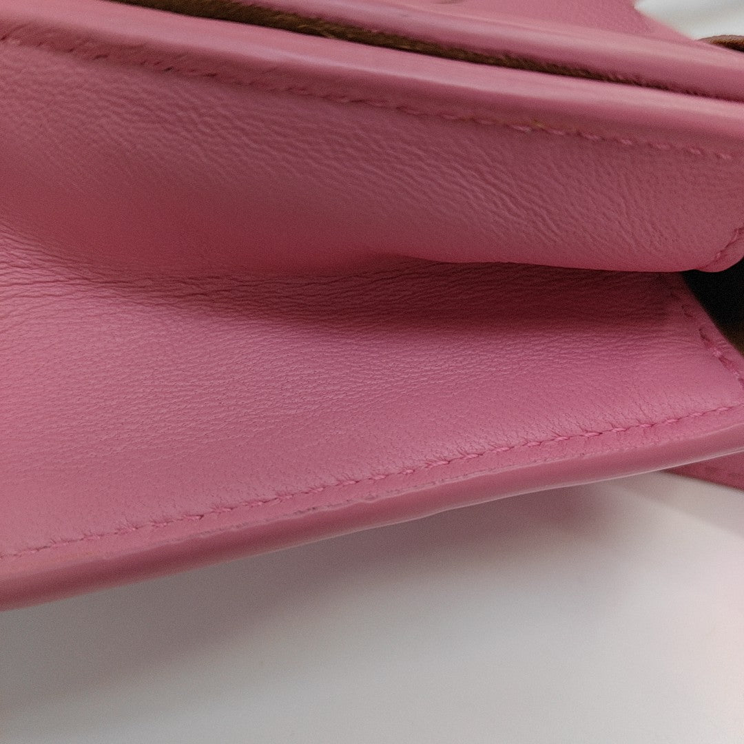 Cross-Body Bag Calfskin Pink