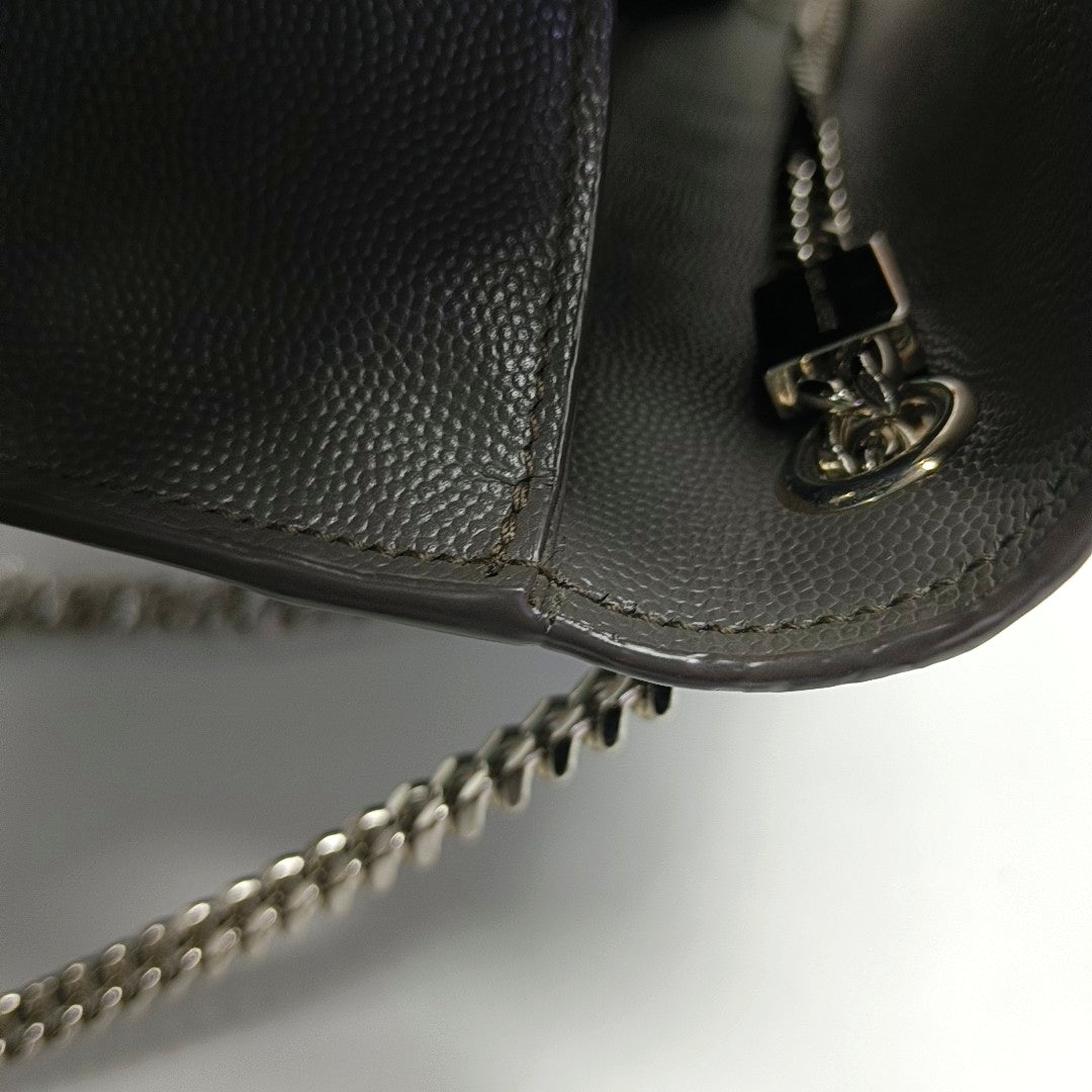 KATE Medium Calfskin Gray