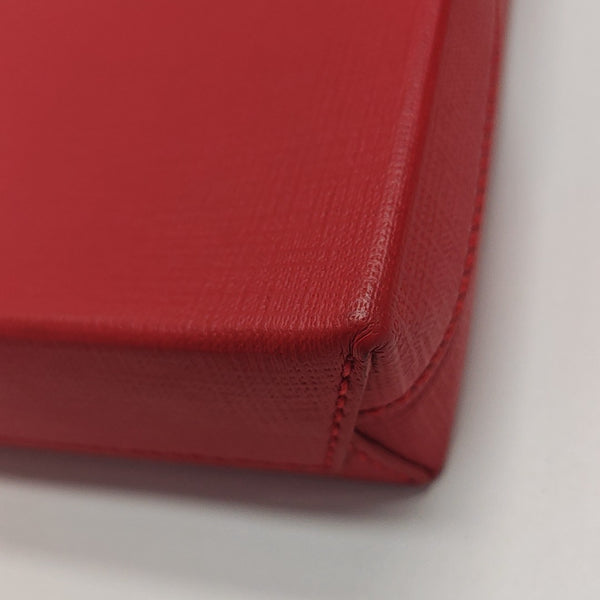Shopping Bag Calfskin Red