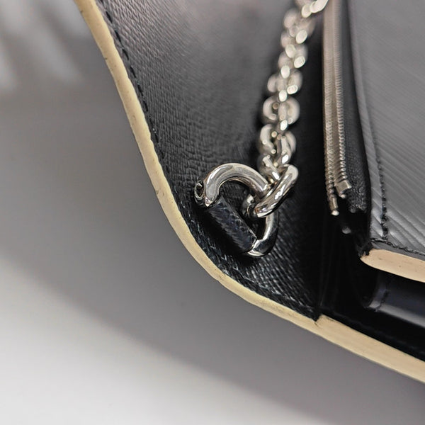 TWIST BELT Epi Black