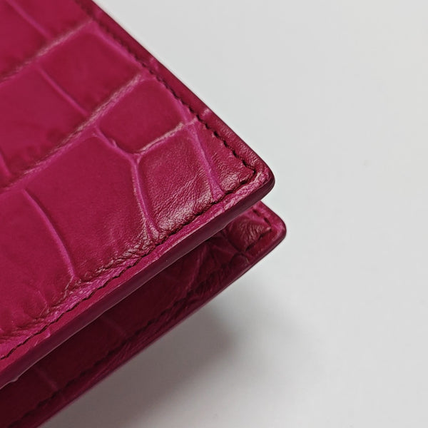 Calfskin Clutch Red