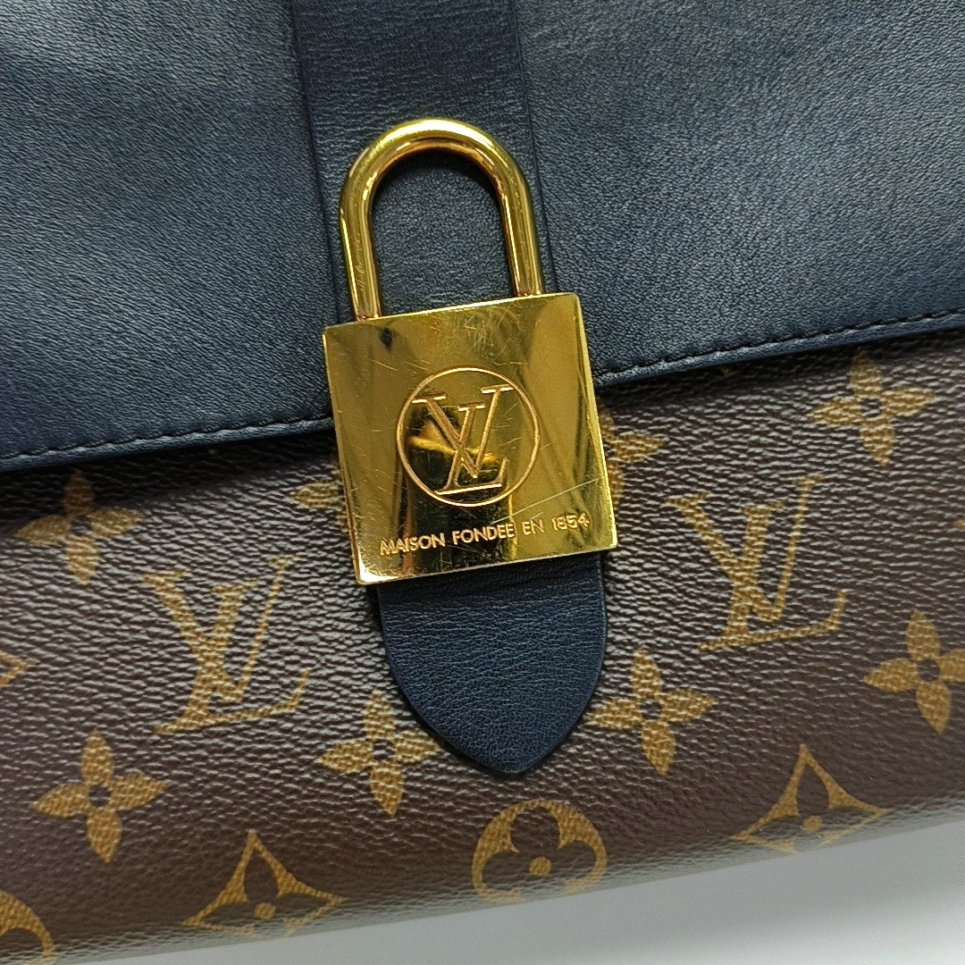 Authenticated pre-owned  LOCKY BB Monogram Coated Canvas Brown - Shoulder Bag at Looply