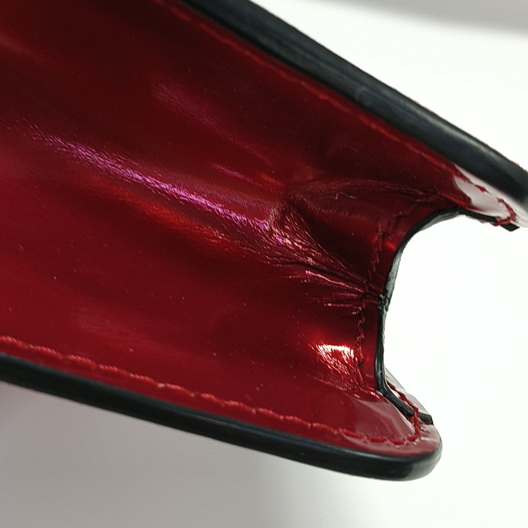 SERPENTI FOREVER Small Patent Leather Red