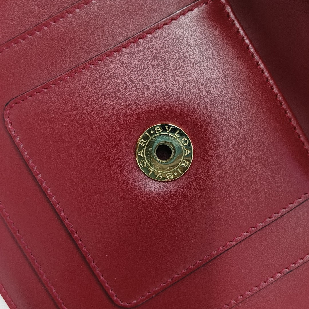 SERPENTI FOREVER Small Calfskin Red