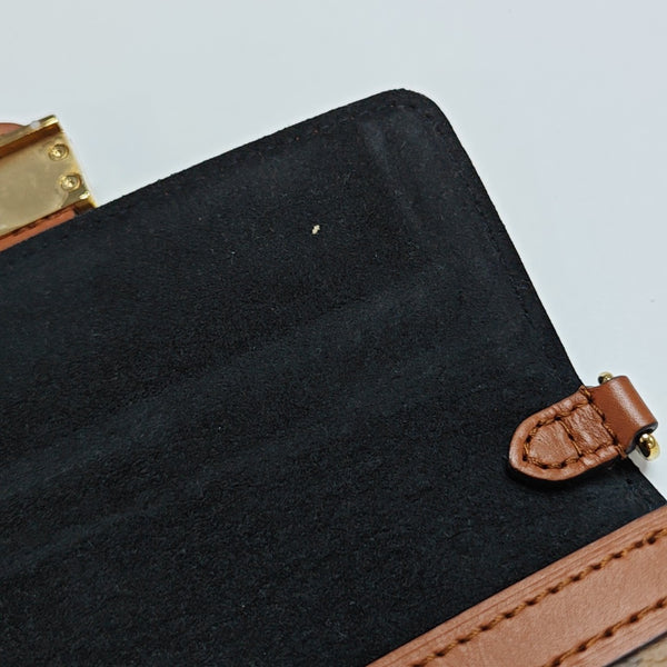 DAUPHINE Monogram Coated Canvas Brown