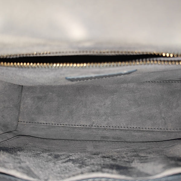 Lady Dior Small Cannage Lambskin Blue