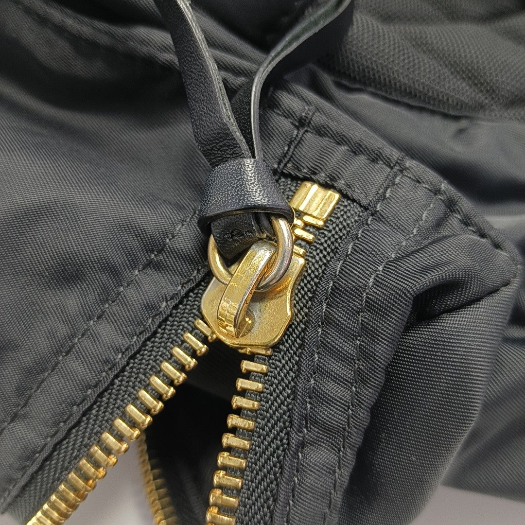 The Rucksack Medium Nylon Black