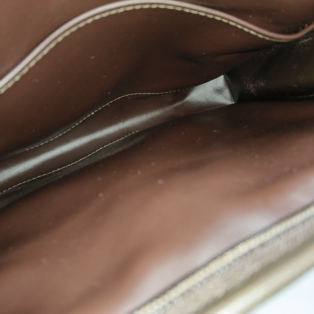 Canvas Clutch Beige