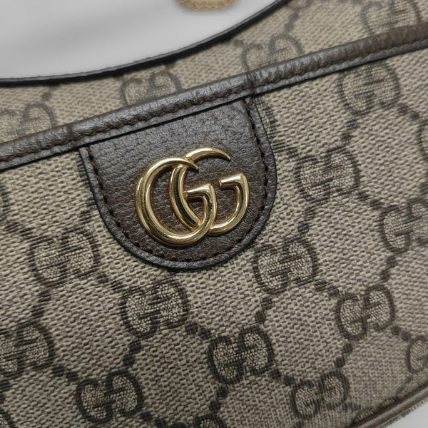 Retro Mini Monogram Coated Canvas Brown