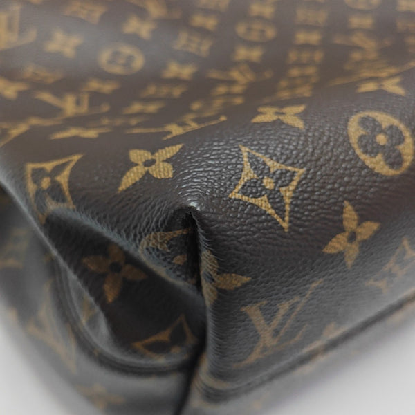 GRACEFUL MM Monogram Coated Canvas Brown