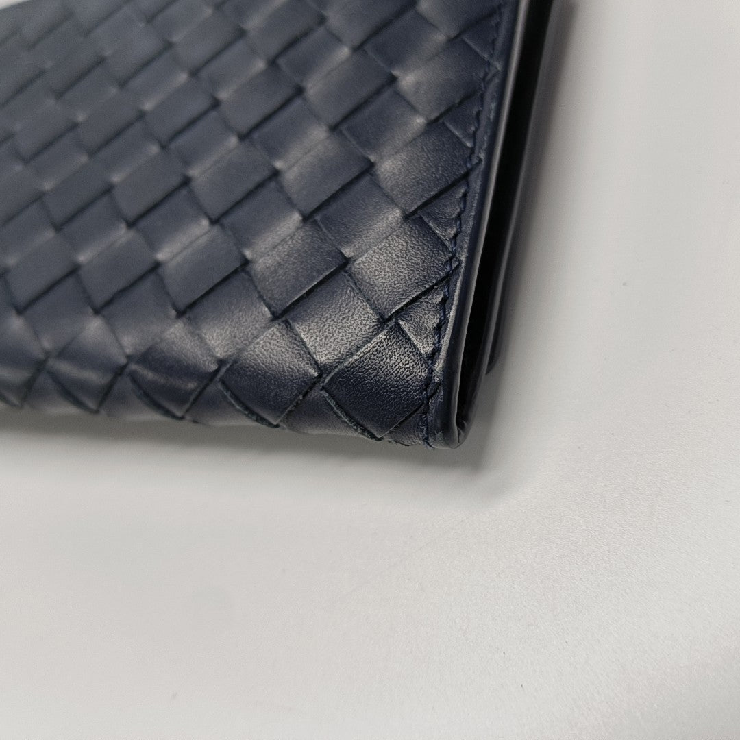 Calfskin Wallet Blue