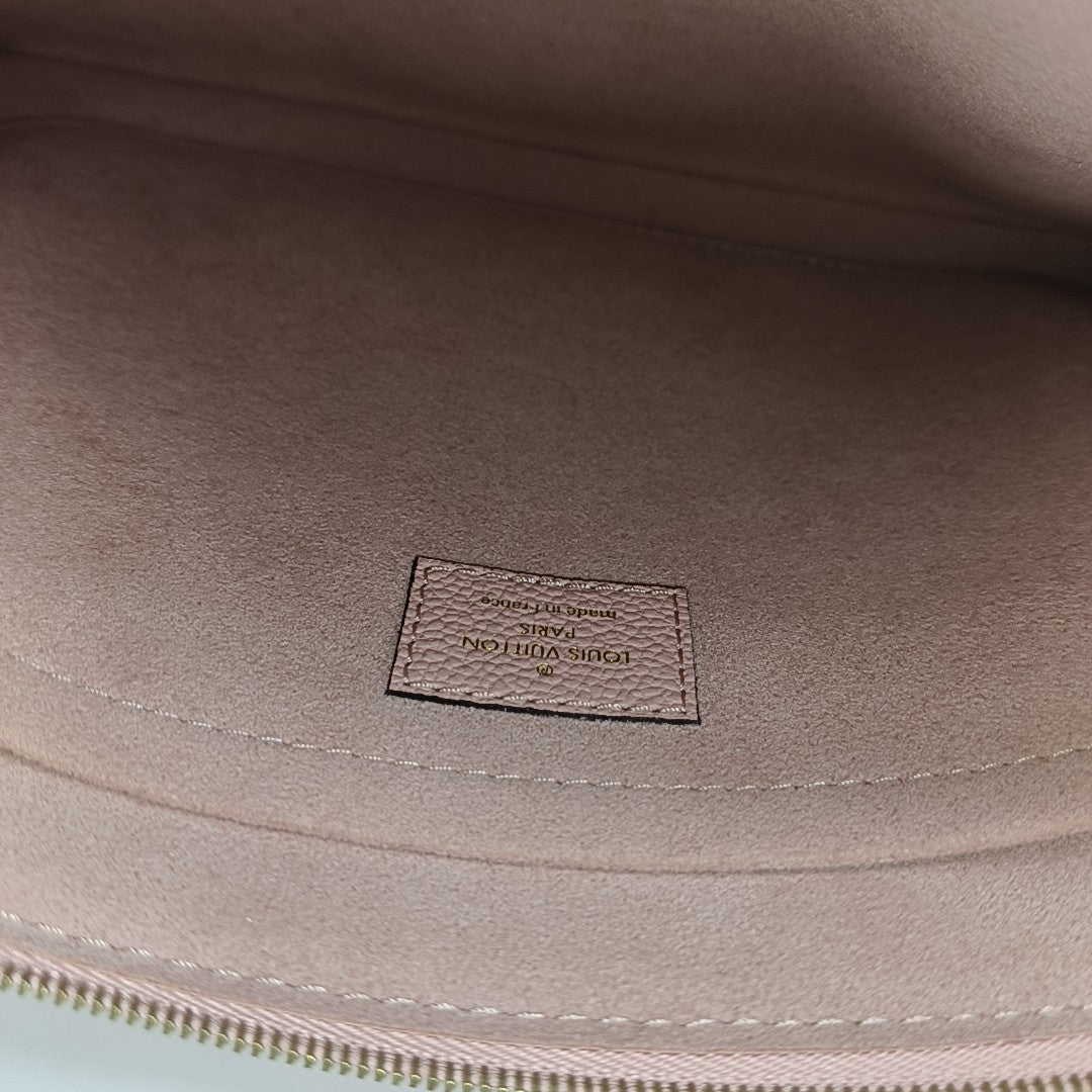DAILY Monogram Coated Canvas Brown