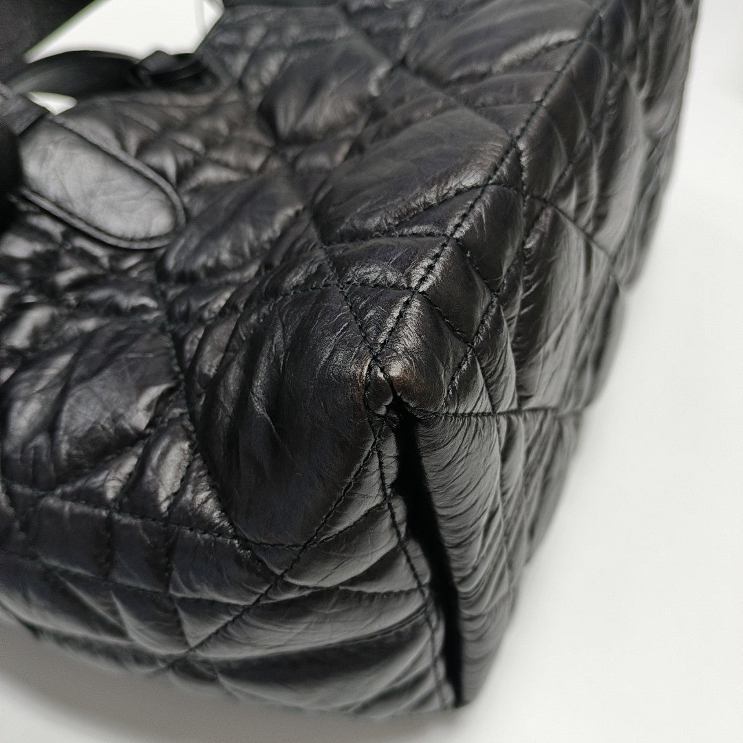 Toujours Small Cannage Calfskin Black