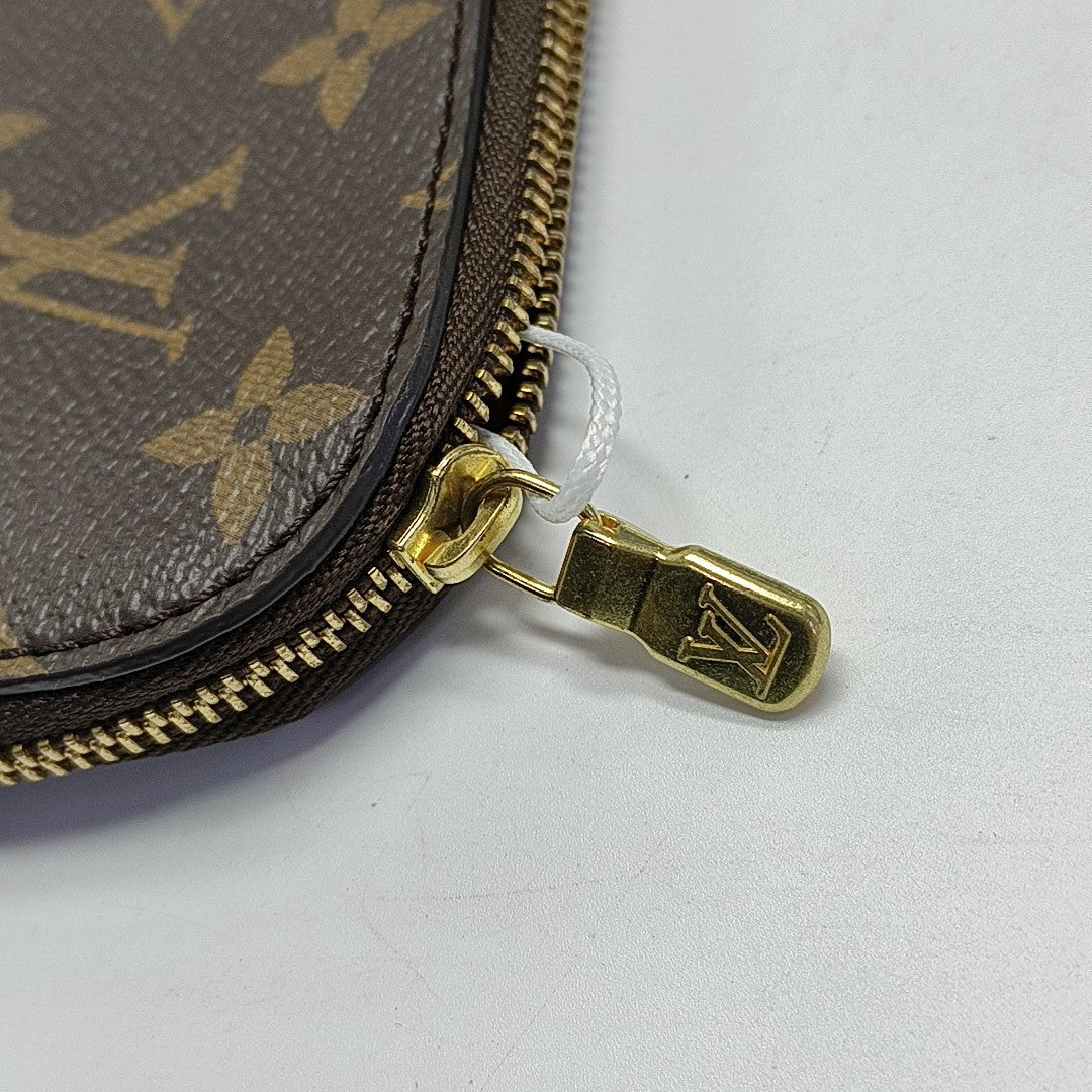 Etui Voyage PM Monogram Coated Canvas Brown