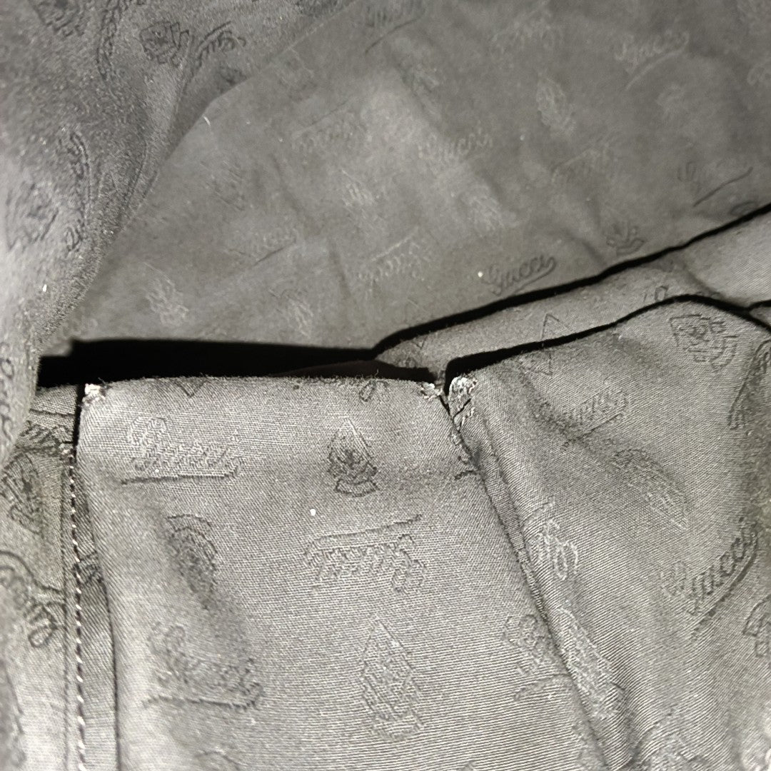 Monogram Canvas Tote Bag Brown