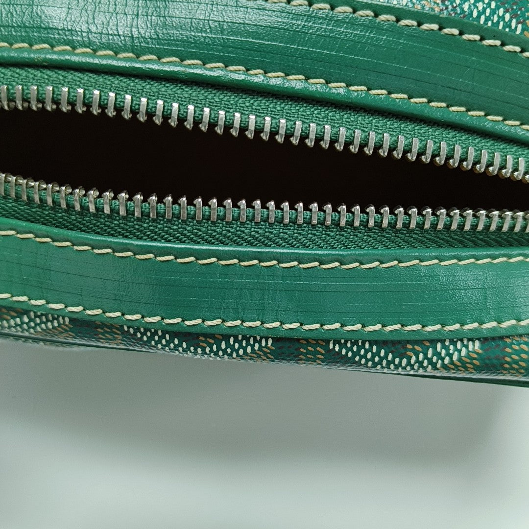 Cap-Vert PM Coated Canvas Green