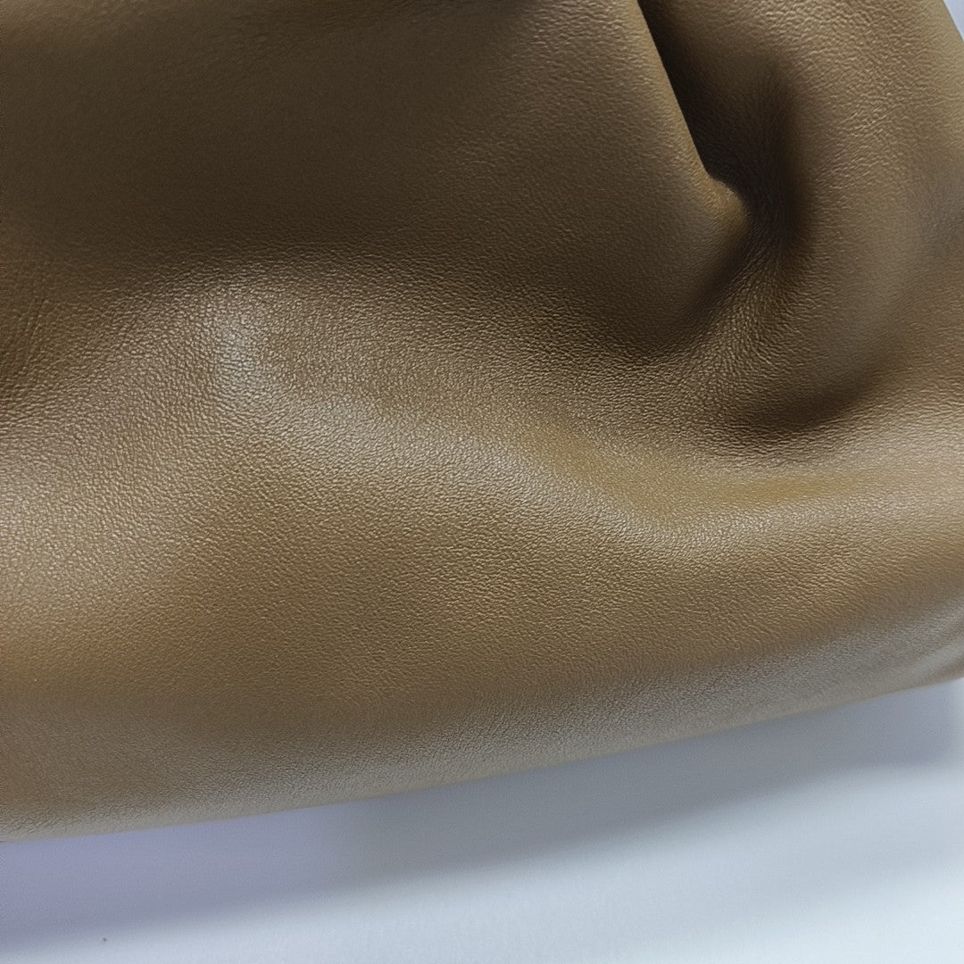 Authenticated pre-owned  The Pouch Mini Calfskin Brown - Shoulder Bag at Looply