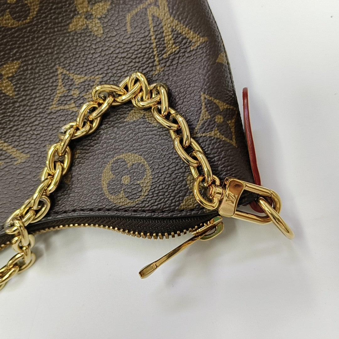 BOULOGNE Monogram Coated Canvas Brown