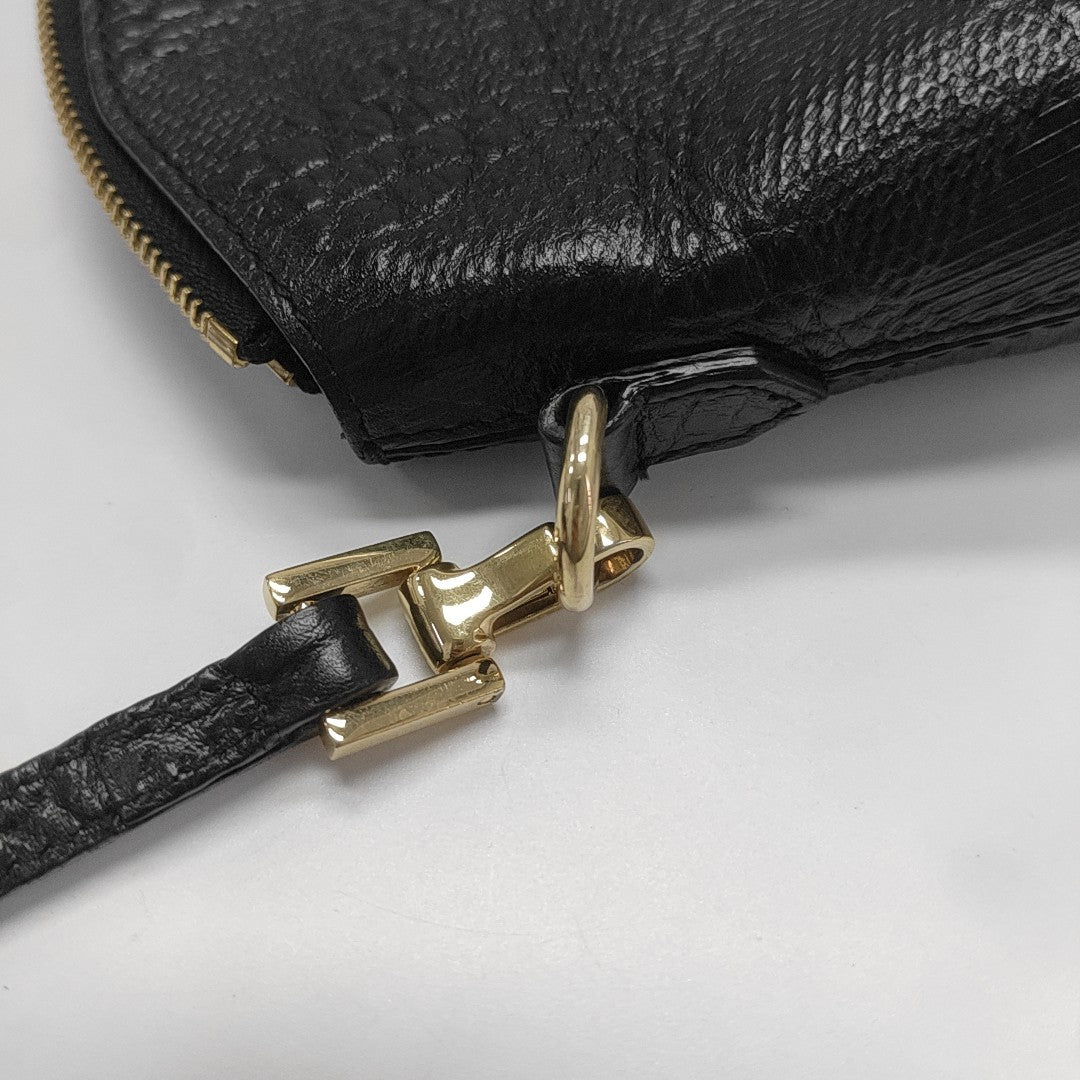 Calfskin Crossbody Bag Black