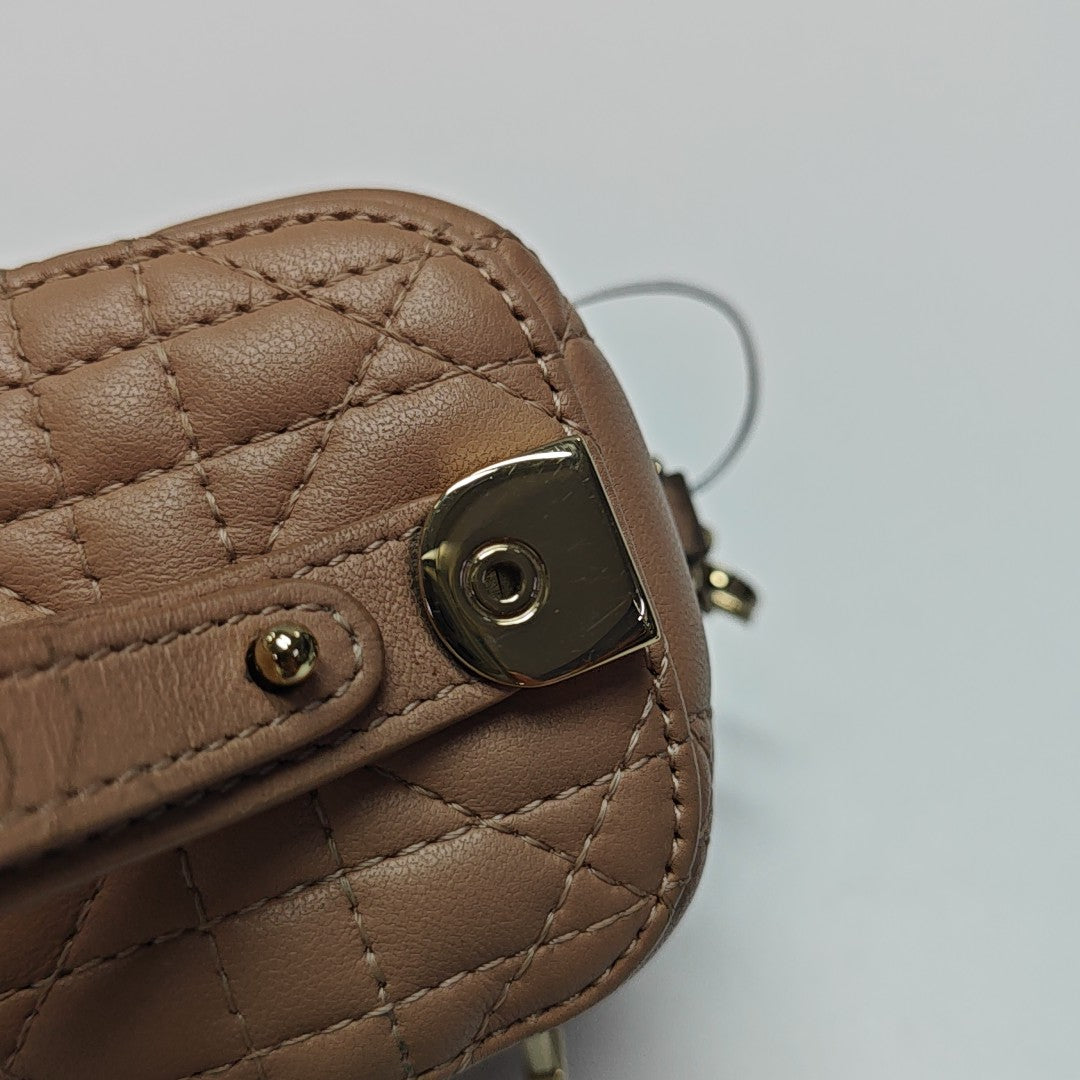 Lady Dior Super Mini Cannage Lambskin Pink