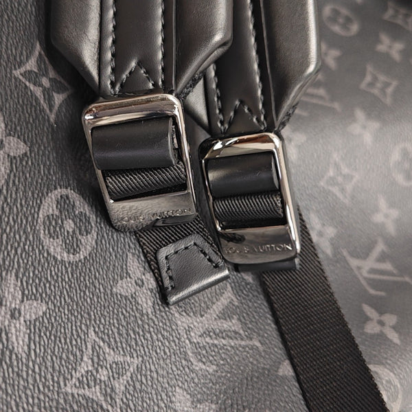 DISCOVERY PM Monogram Coated Canvas Black