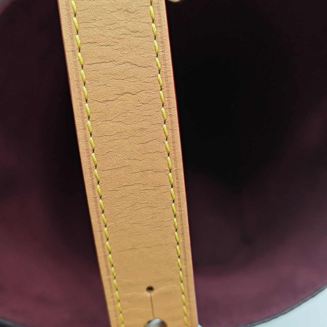 ALL IN BB Monogram Coated Canvas Brown