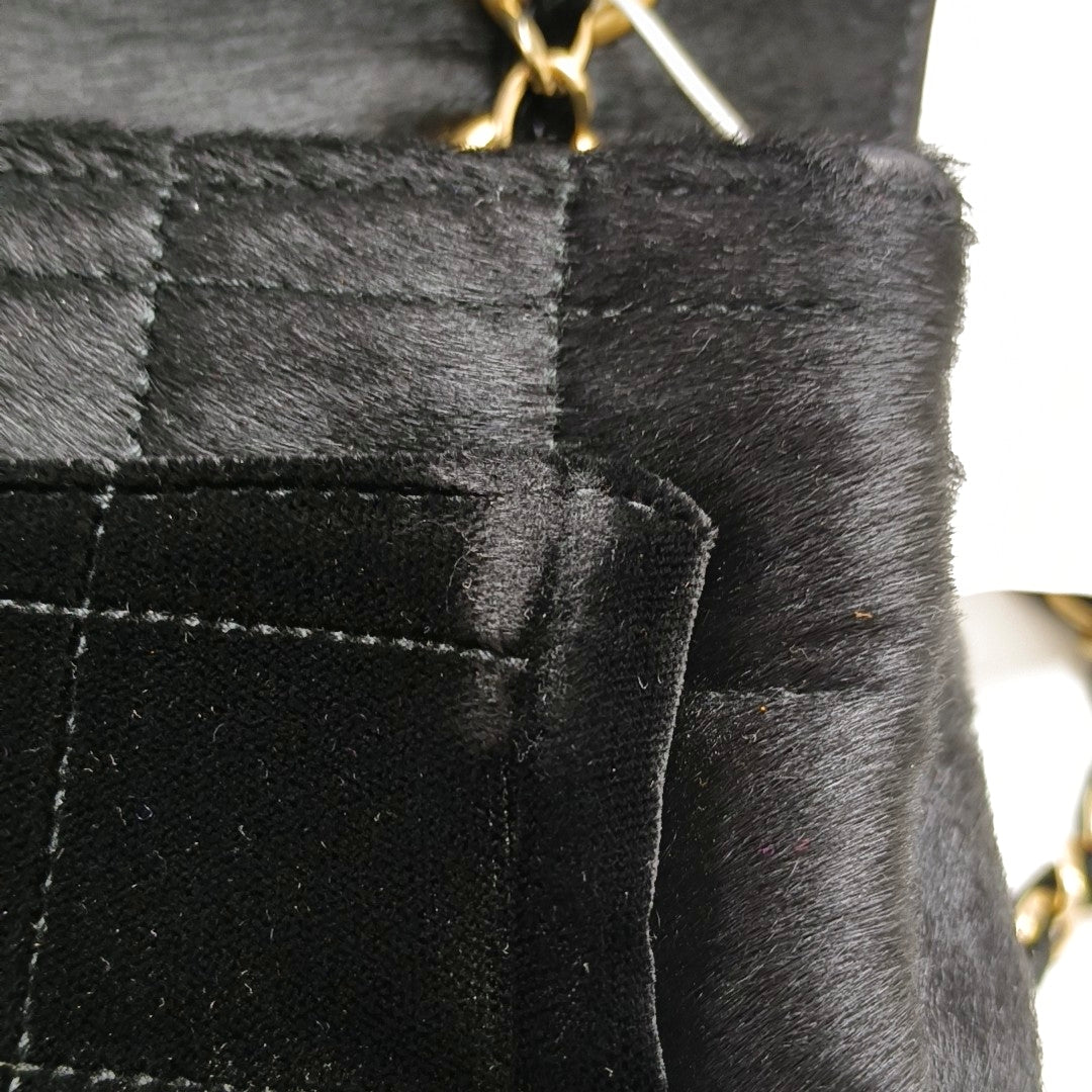 Quilted Fabric Black