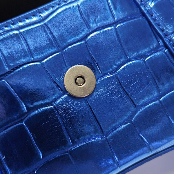 Hourglass XS Calfskin Blue