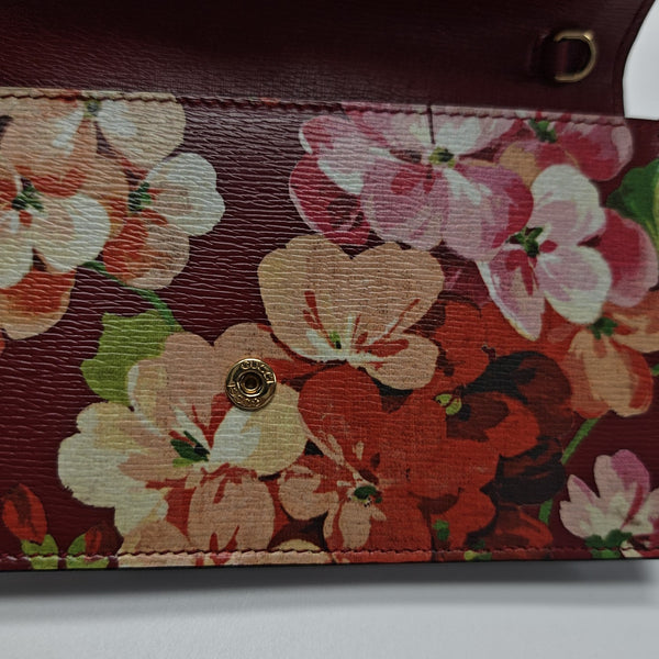 Interlocking G Small Calfskin Red