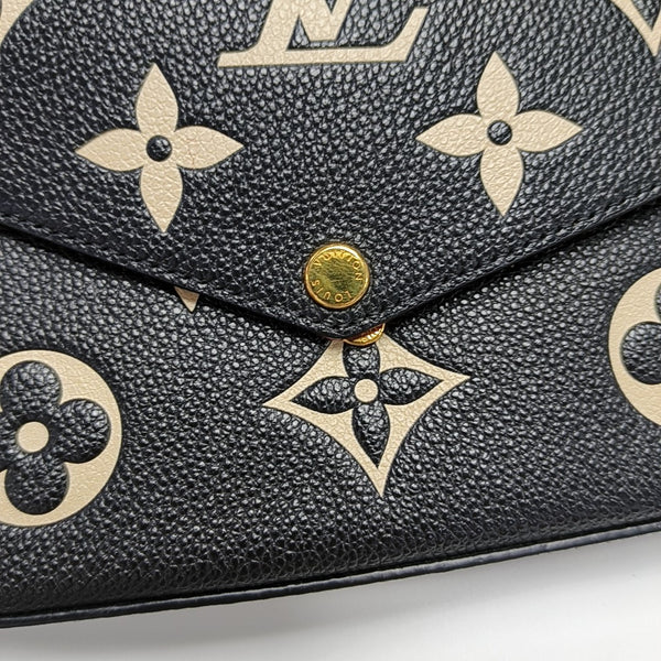 FÉLICIE Monogram Calfskin Black