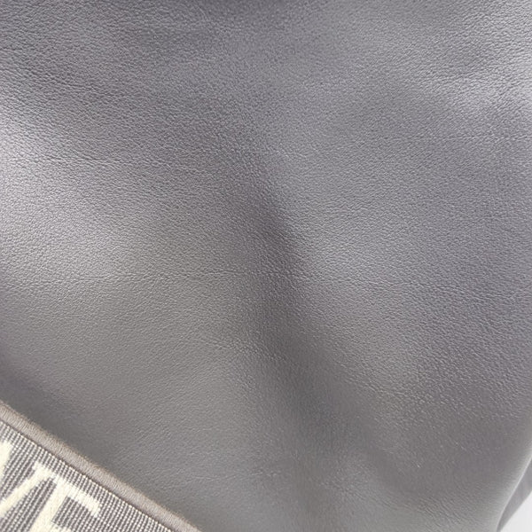 Calfskin Shoulder Bag Gray