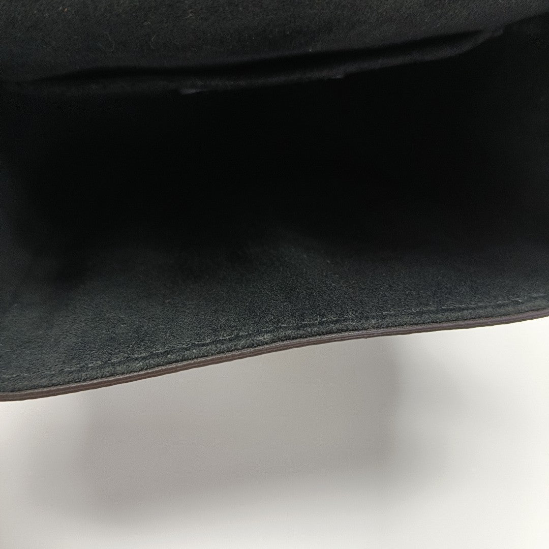 CAMERA BOX Monogram Coated Canvas Brown
