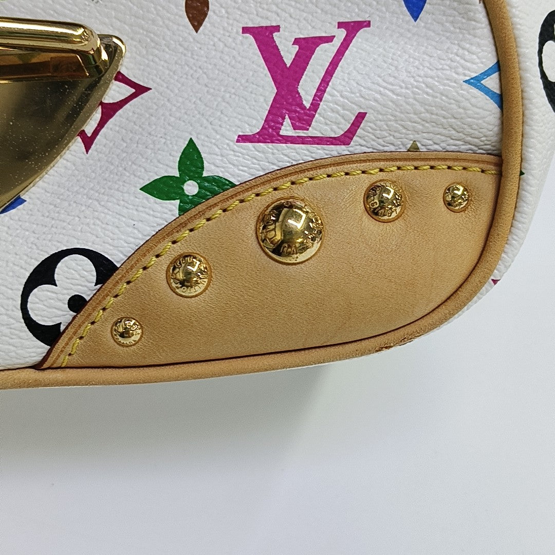 LV × TM MARILYN Monogram Coated Canvas White