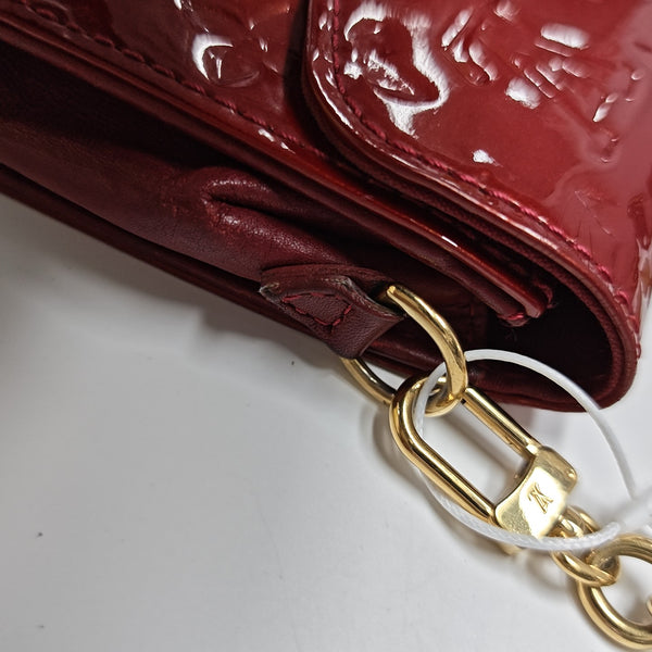 SUNSET BOULEVARD Patent Leather Red