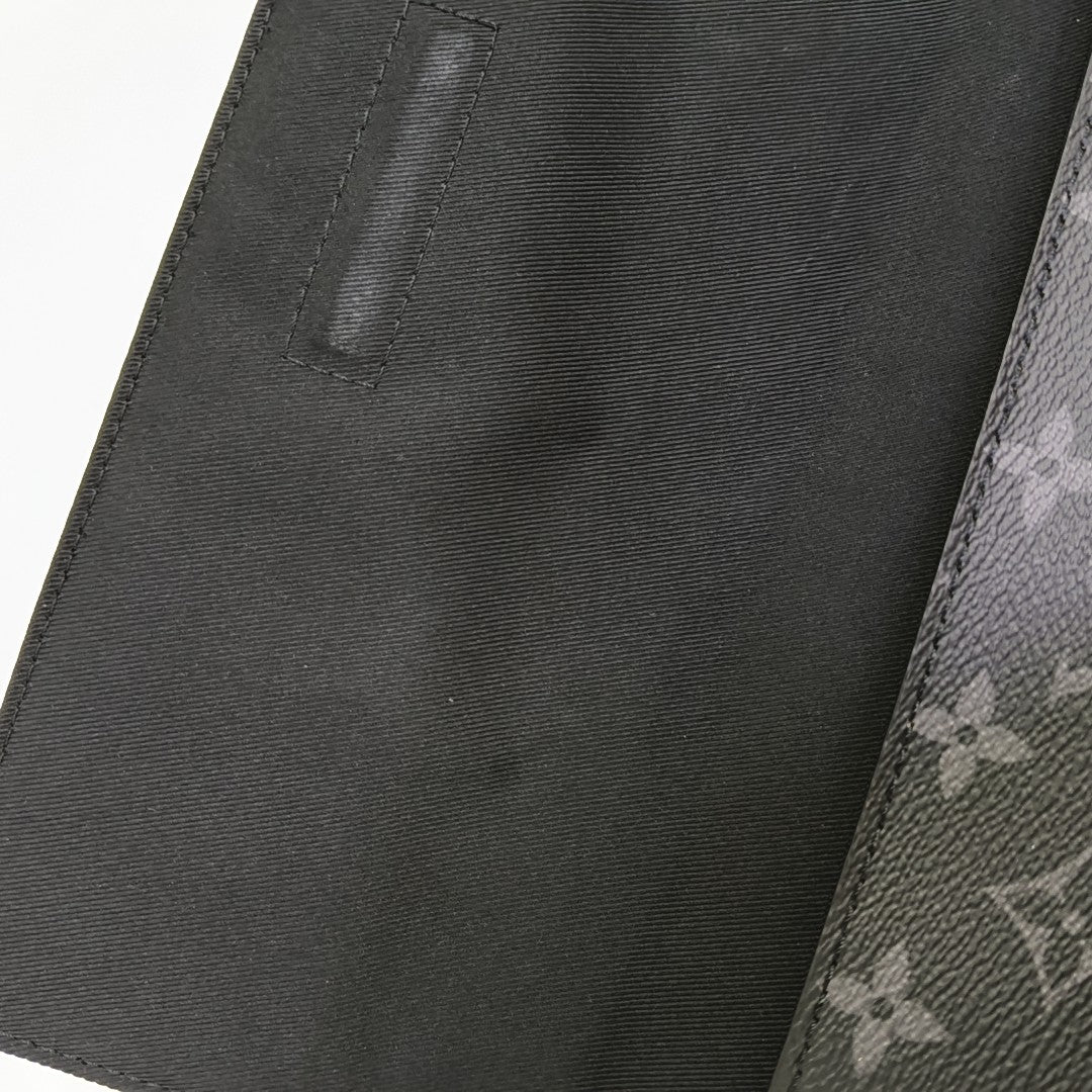 STEAMER Monogram Coated Canvas Black