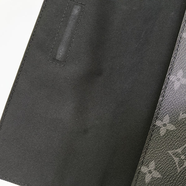 STEAMER Monogram Coated Canvas Black