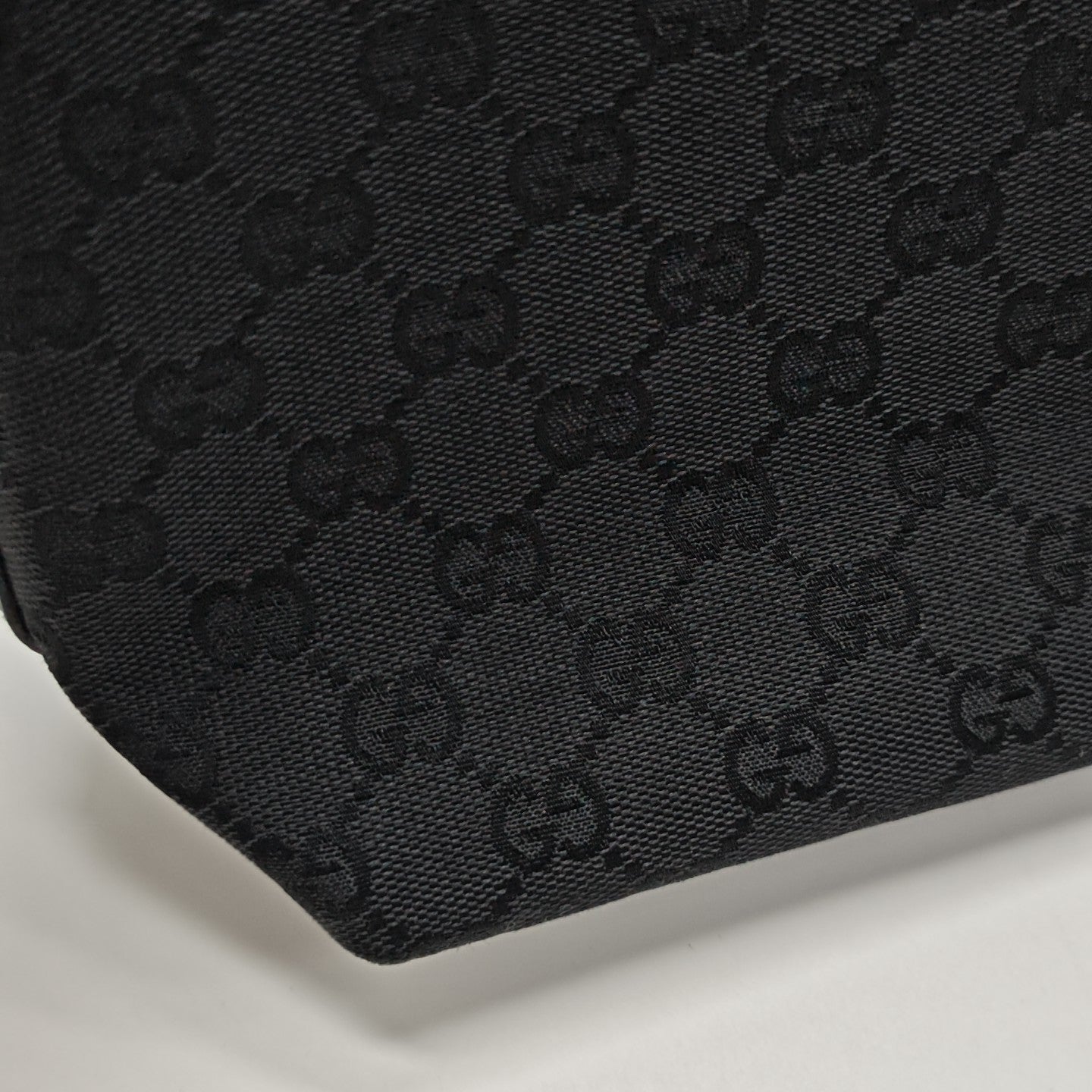 Monogram Canvas Top Handle Bag Black