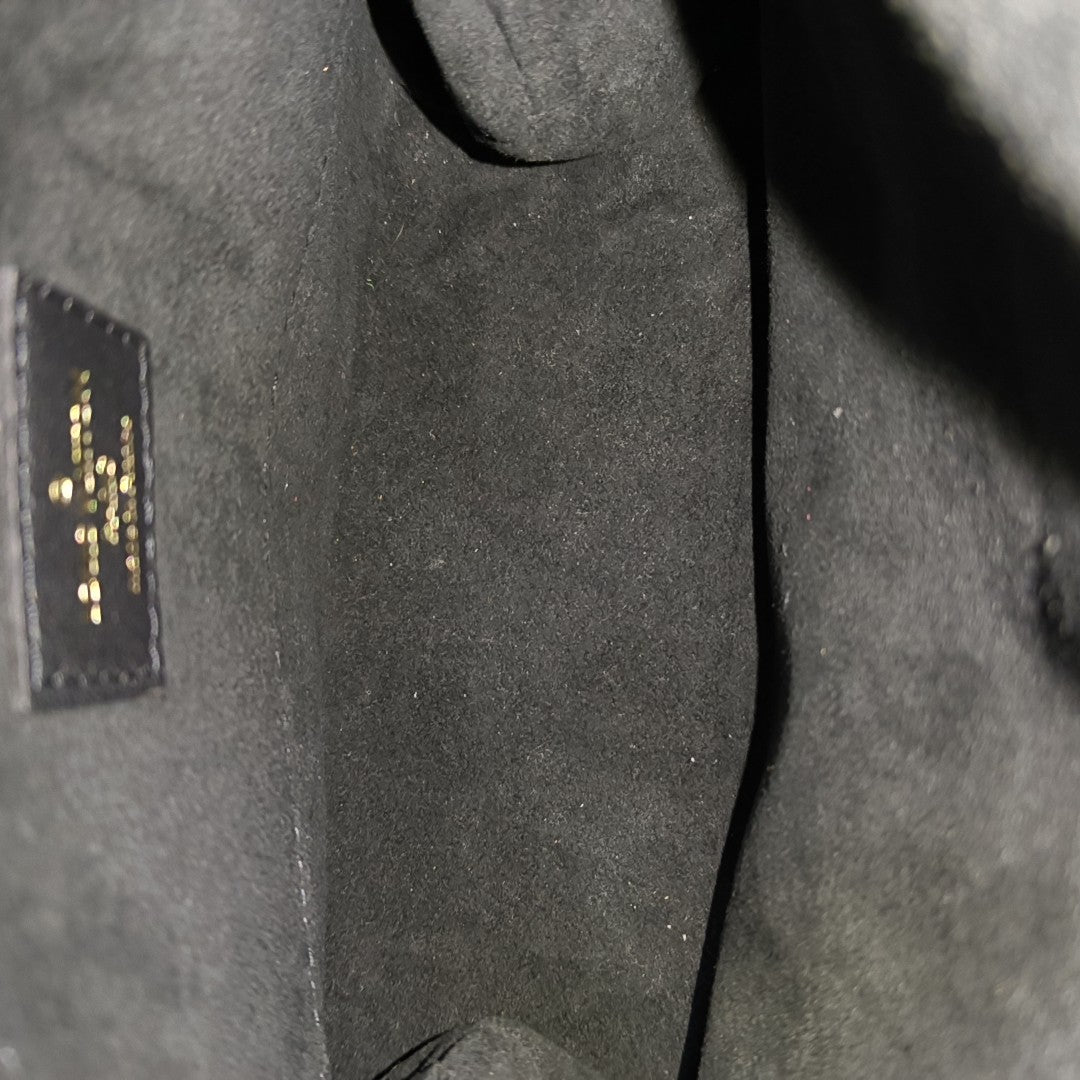 LOCKY BB Monogram Coated Canvas Brown